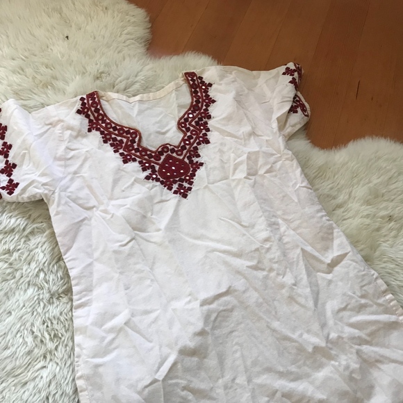 White Indian Top - Picture 4 of 4